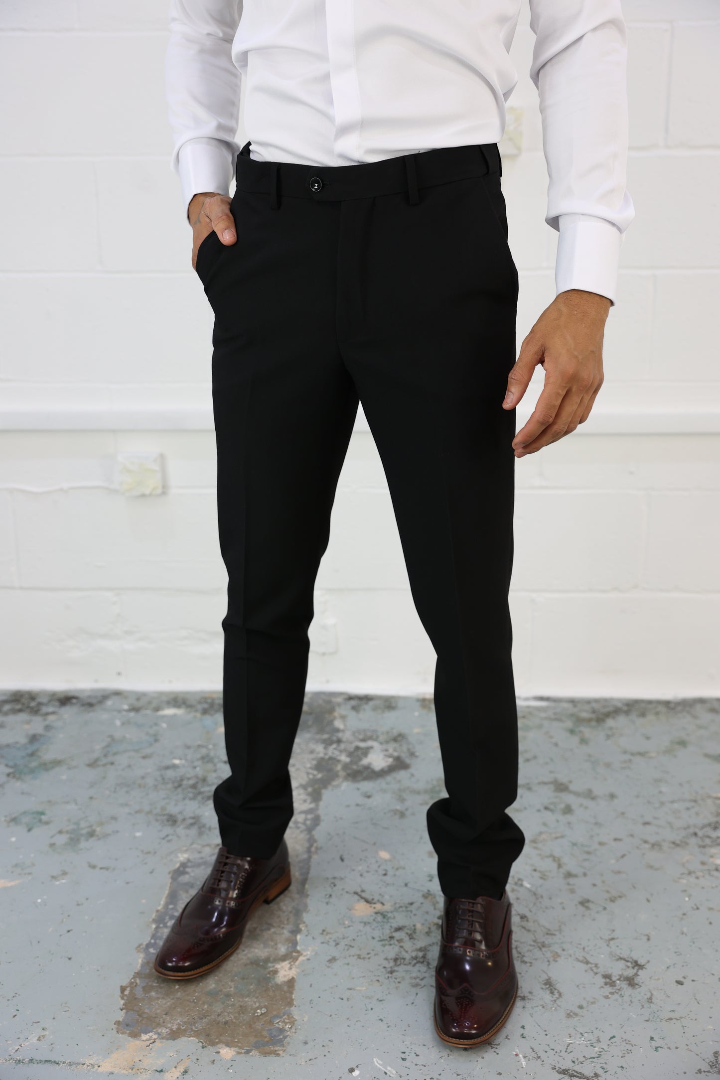 Diablo Black Stretch Trouser | Top Choice For Mix & Match Suits 🥇