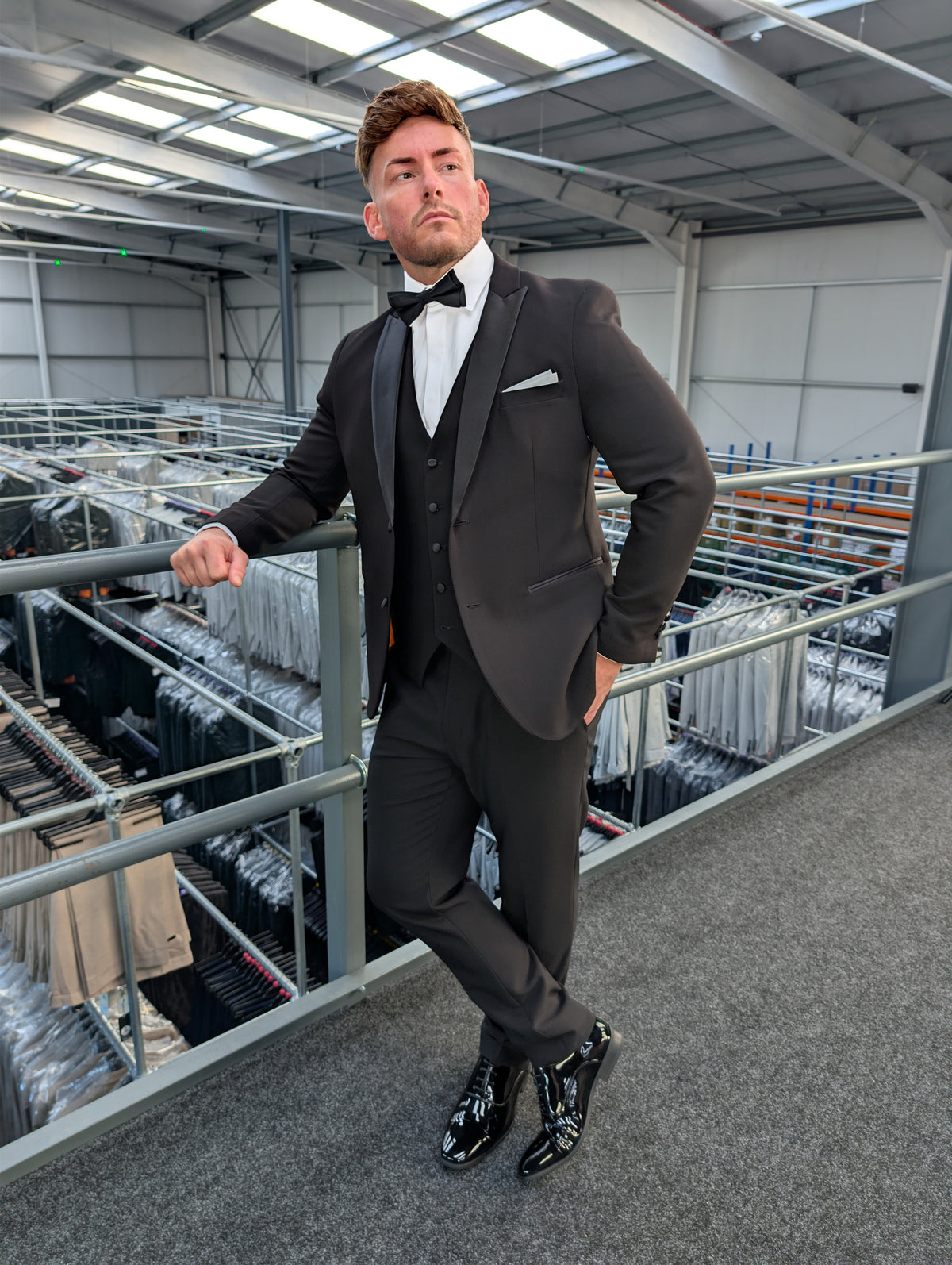 Diablo Black Three Piece Tuxedo