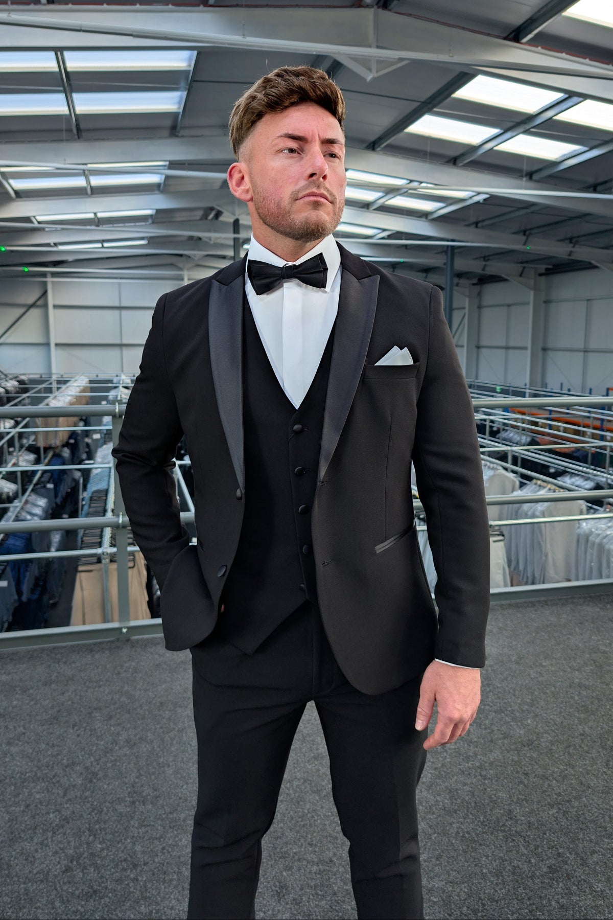 Diablo Black Three Piece Tuxedo