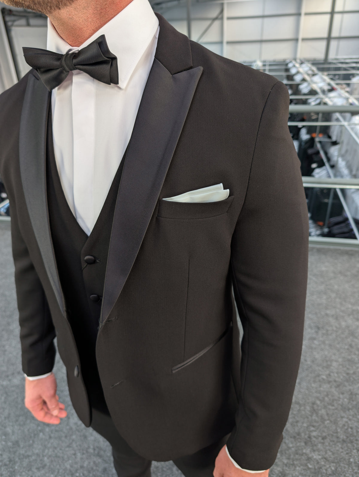 Diablo Black Three Piece Tuxedo