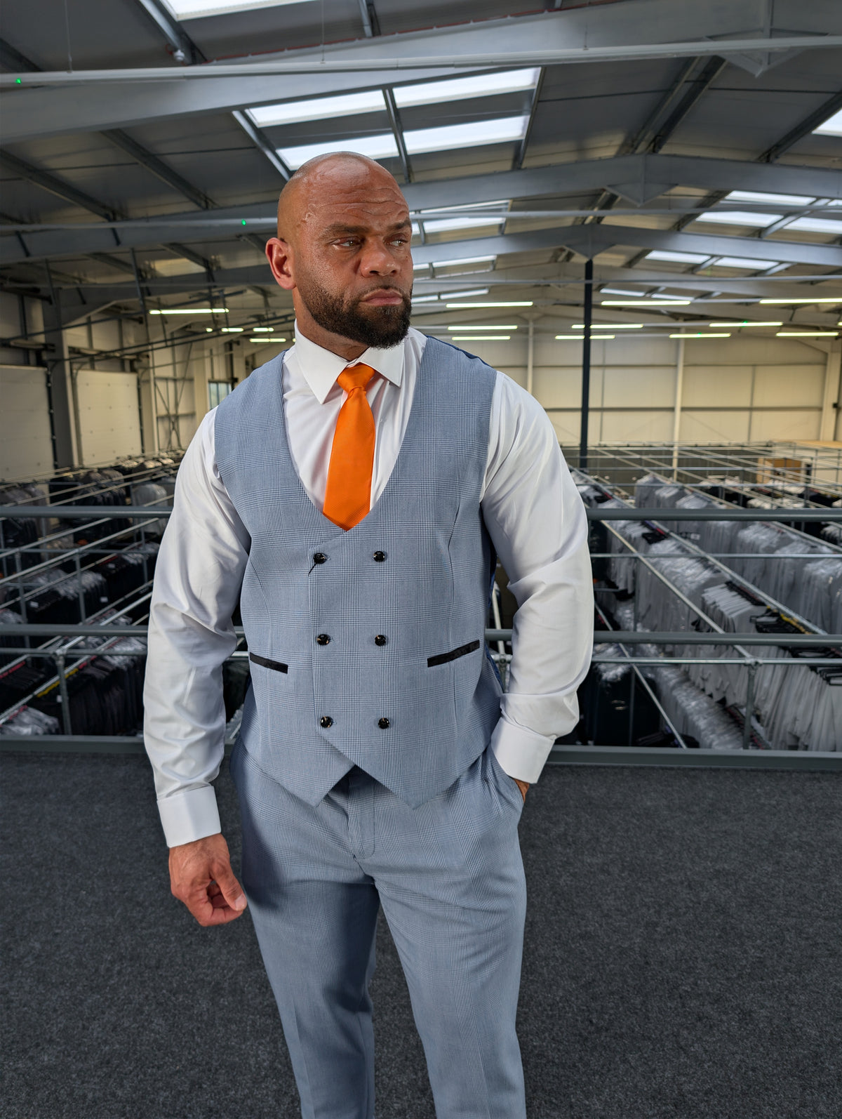 Charles Sky Three Piece Suit